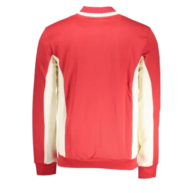 Red Cotton Men Sweater
