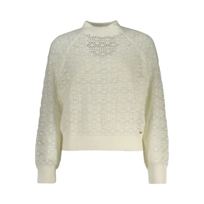 White Alpaca Women Sweater