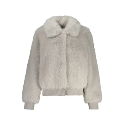 Grigio Polyester Women Jacket