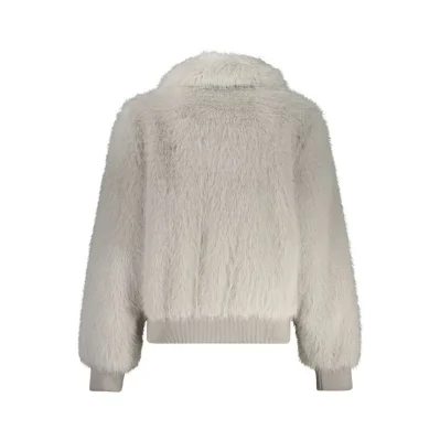 Grigio Polyester Women Jacket