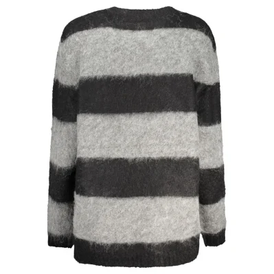 Black Acrylic Women's Sweater