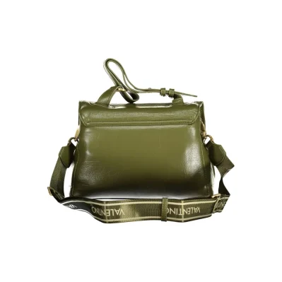 Verde Polyurethane Women Handbag