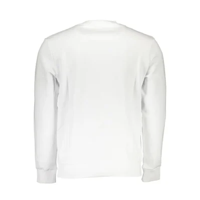 White Cotton Men Sweater