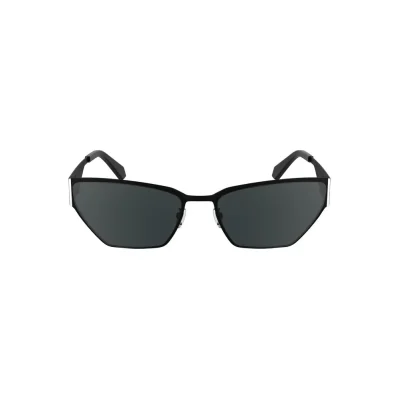 Black Metal Women Sunglasses