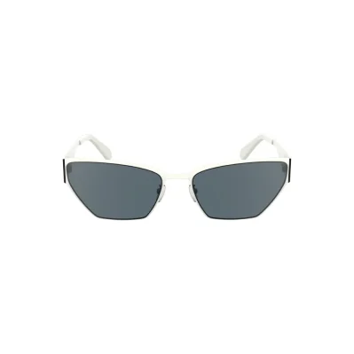 White Metal Women Sunglass