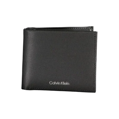 Elegant Black Leather Wallet with RFID Block