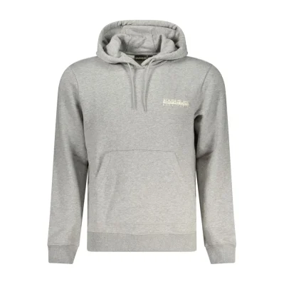 Grigio Cotton Men Sweatshirt