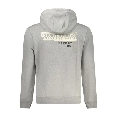 Grigio Cotton Men Sweatshirt