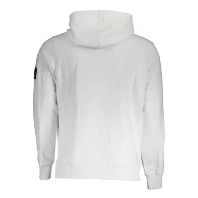 White Cotton Men's Sweater