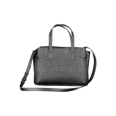 Nero Polyurethane Women Handbag