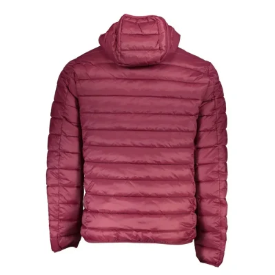 Red Polyamide Men Jacket