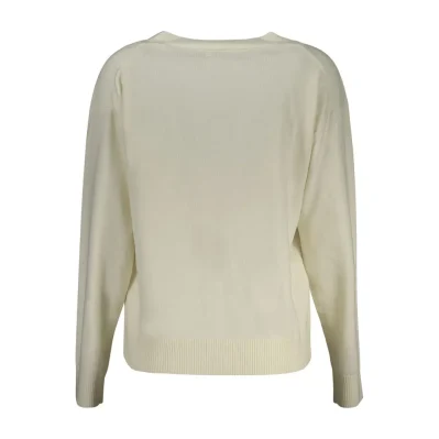 Bianco Polyester Women Cardigan