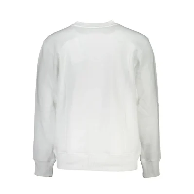White Cotton Men Sweater