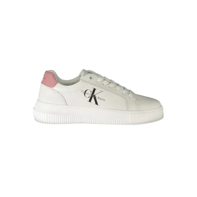 White Leather Women Sneaker