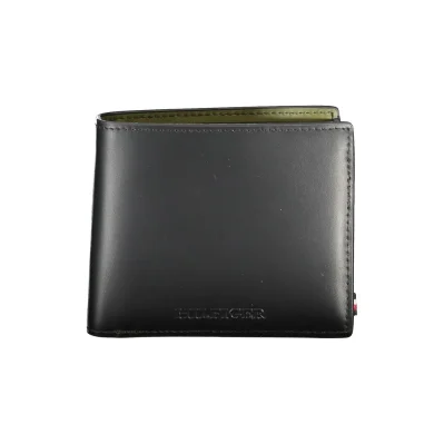 Black Leather Men Wallet