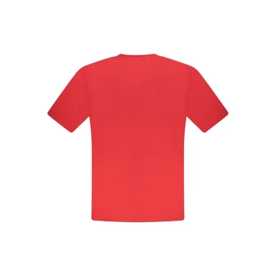 Red Cotton Men T-Shirt