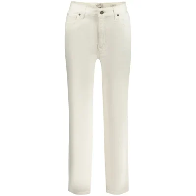 White Cotton Women Jeans