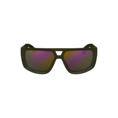 Green Plastic Men Sunglass