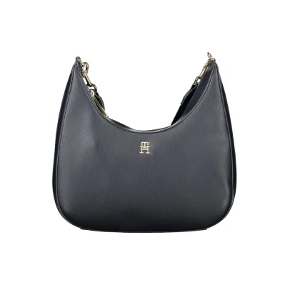 Blu Polyester Women Shoulder Bag