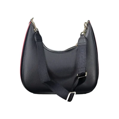 Blu Polyester Women Shoulder Bag
