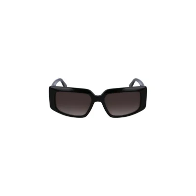 Black Acetate Women Sunglasses