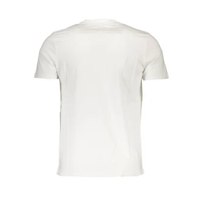 White Cotton Men T-Shirt