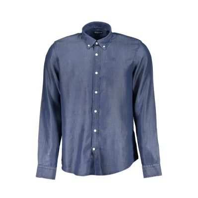 Blue Lyocell Men's Shirt