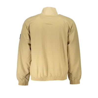 Beige Polyamide Men Jacket