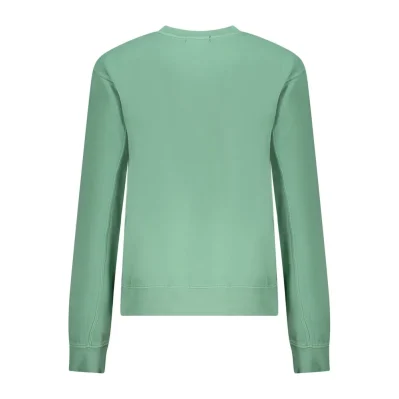 Green Cotton Women Sweater