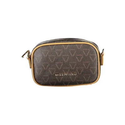 Black Polyurethane Women Shoulder Bag