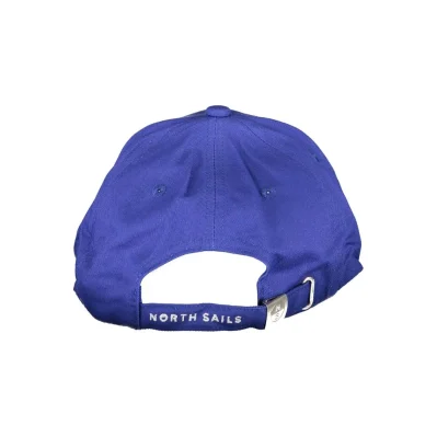 Blue Cotton Men Cap