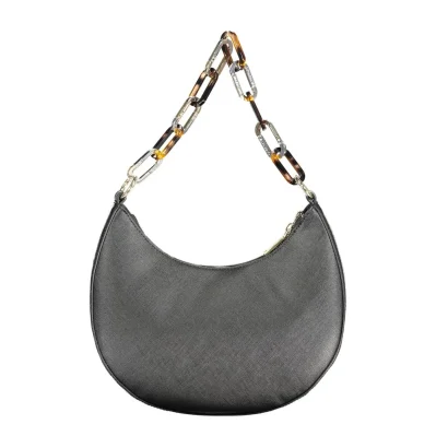 Nero Poliuretano Women Handbag