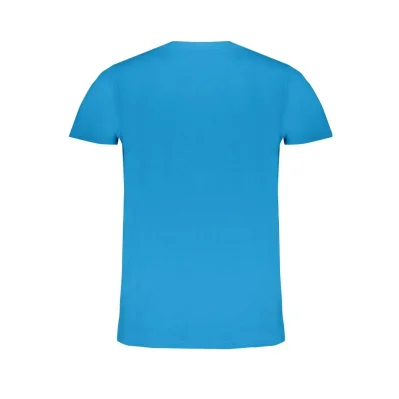 Blu Cotton Mens T-Shirt