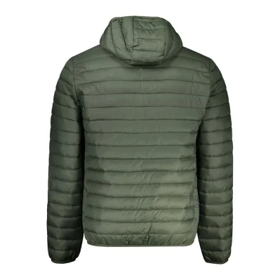 Green Polyamide Men Jacket