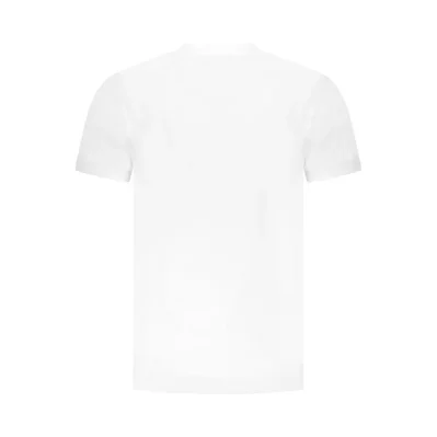 White Cotton Men T-Shirt