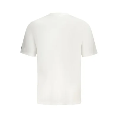 White Cotton Men T-Shirt