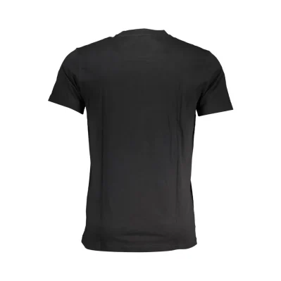 Black Cotton Mens T-Shirt