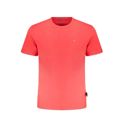 Red Organic Cotton Men T-Shirt