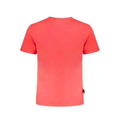 Red Organic Cotton Men T-Shirt