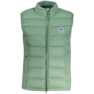 Green Polyamide Women Jacket