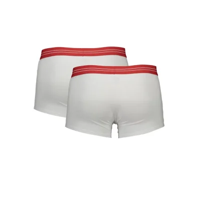White Cotton Men Boxer