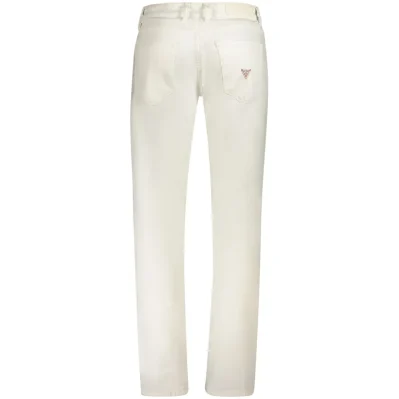 White Cotton Mens Jeans