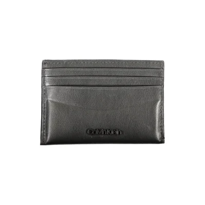 Black Leather Men Wallet
