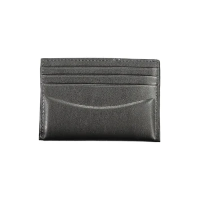 Black Leather Men Wallet