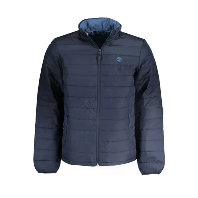 Blue Polyester Men's Sports Jacket