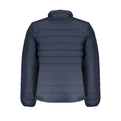 Blue Polyester Men's Sports Jacket