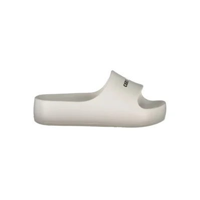 White Polyurethane Women Slipper