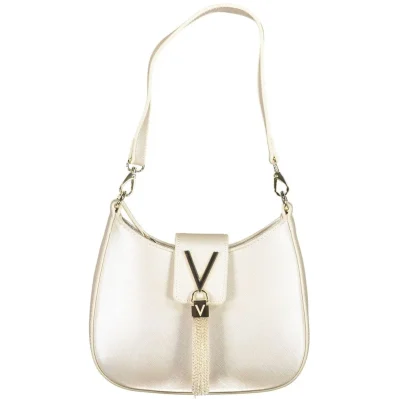 Silver Polyethylene Women Handbag