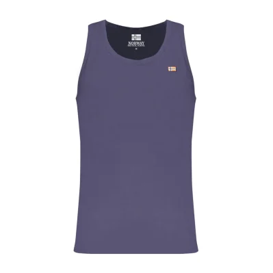 Blue Cotton Men Shirt