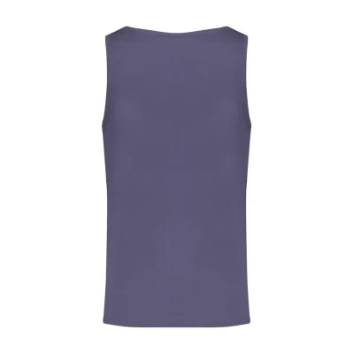 Blue Cotton Men Shirt